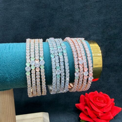 Ad 4 pc bangles set😍 Size 2.4