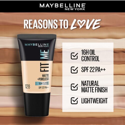 Maybelline foundation Shade no 128 Warm nude
