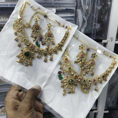 Heritage colorful rajwadi set NEW STOCK