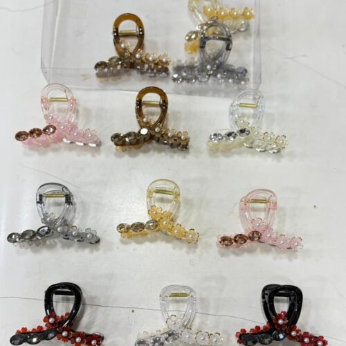 Stone fancy hair clutcher