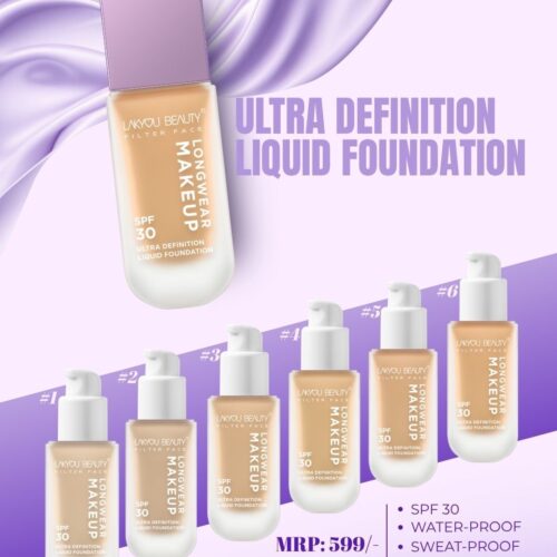 Lak you beauty high coverage foundation😍