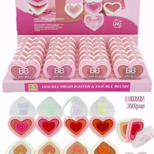 Cute korean blusher & highlighter 2 in 1😍