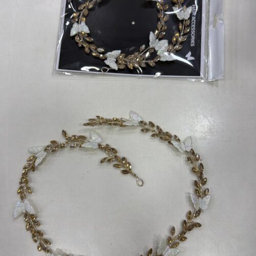 Stone tiara hair accessories😍 hair style use