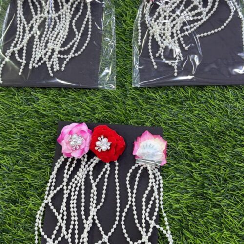 Flower hair style pins set of 3 pcs