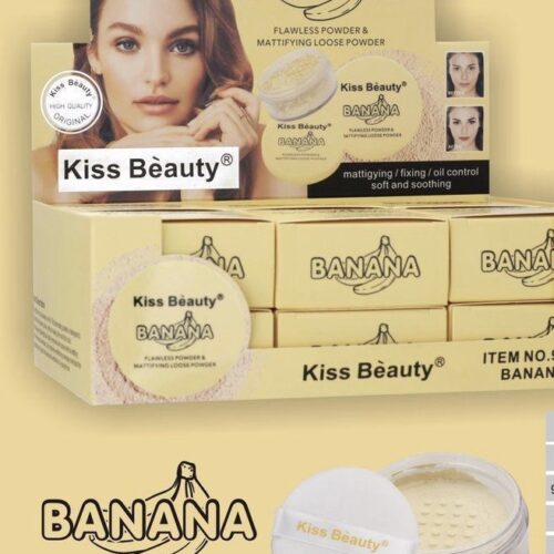 Kiss beauty natural skin loose powder