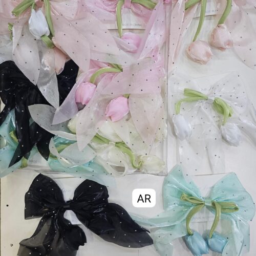 Korean 😍flower hair bow pin😍